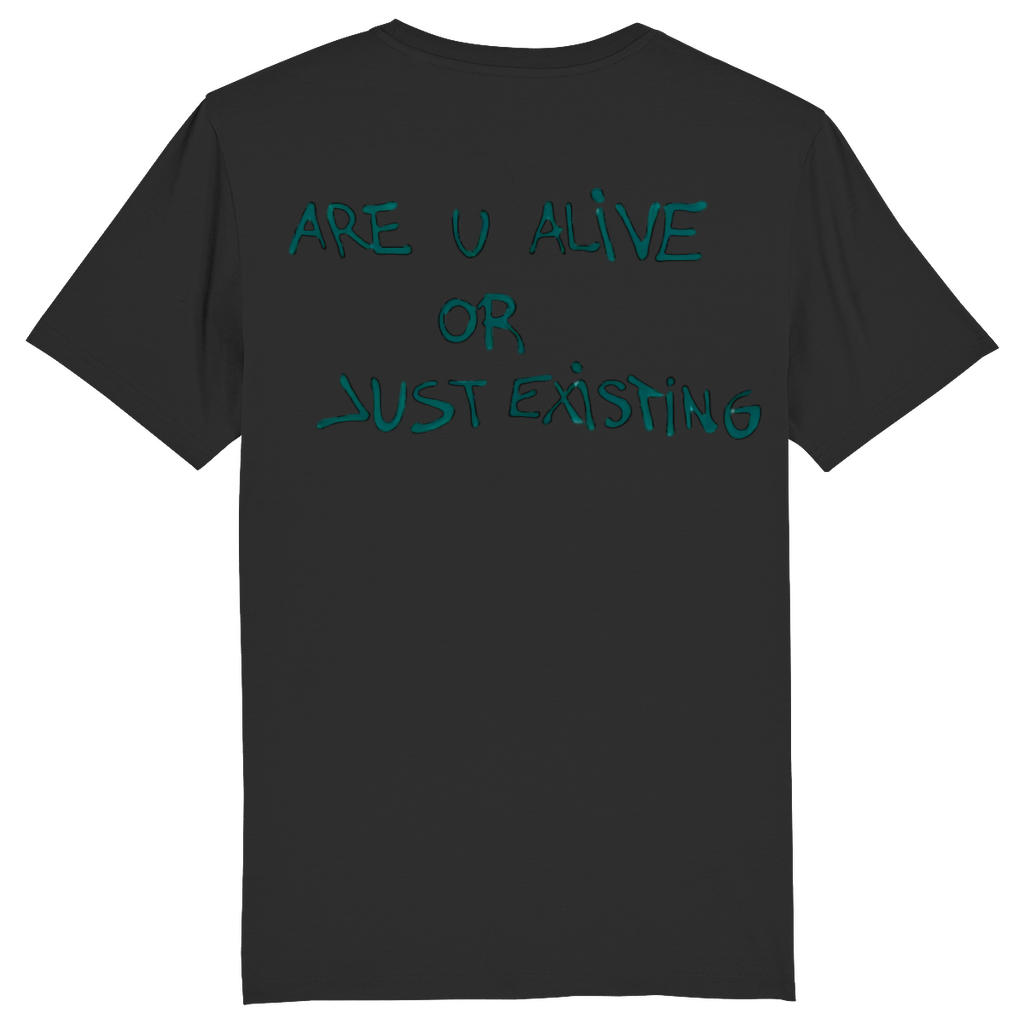 SLIM/REGULAR "ALIVE" SHIRT BACKPRINT