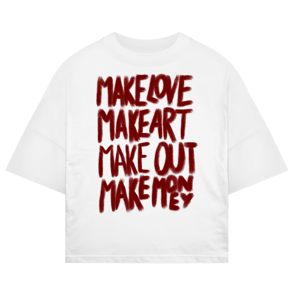 OVERSIZED "MAKE" SHIRT