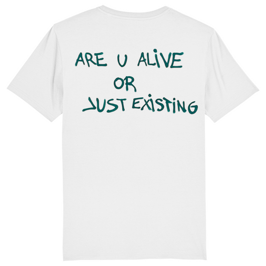 SLIM/REGULAR "ALIVE" SHIRT BACKPRINT