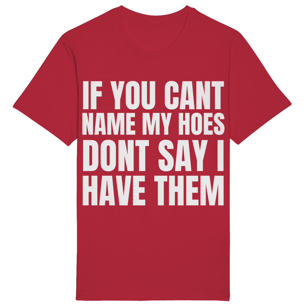 SLIM/REGULAR "HOES" SHIRT