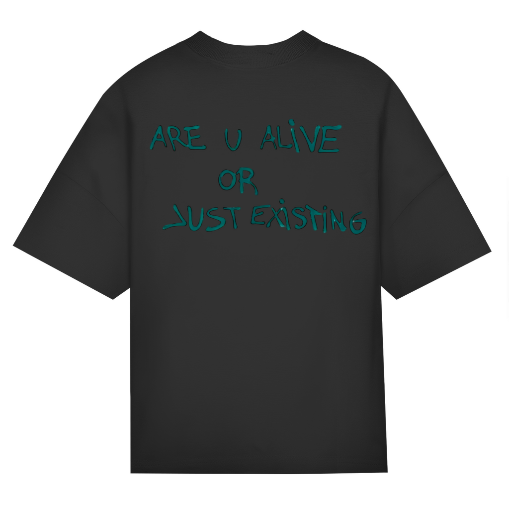 OVERSIZED "ALIVE" SHIRT BACKPRINT