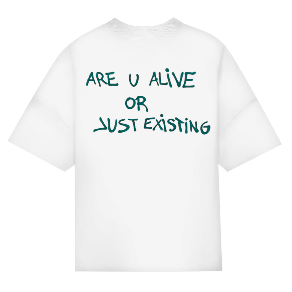 OVERSIZED "ALIVE" SHIRT BACKPRINT