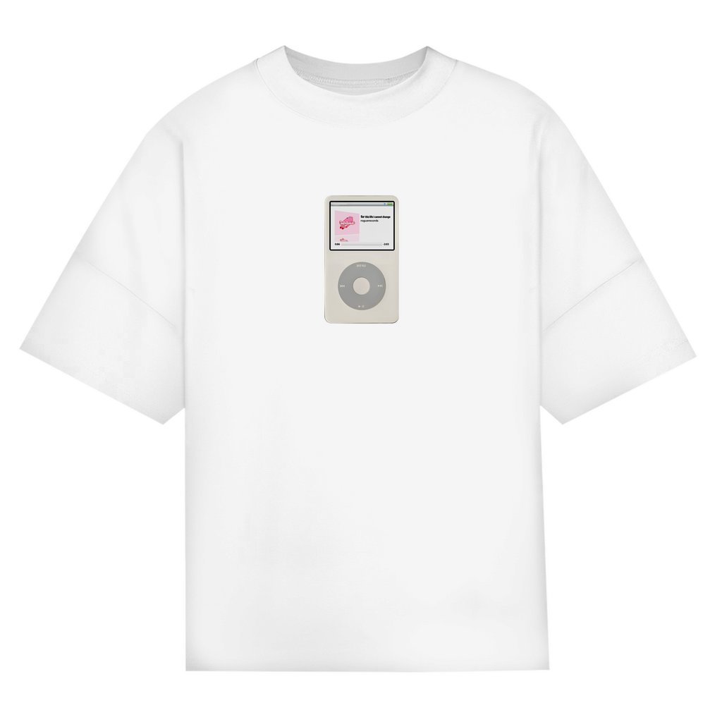 OVERSIZED"FOR THIS LIFE I CANNOT CHANGE"SHIRT